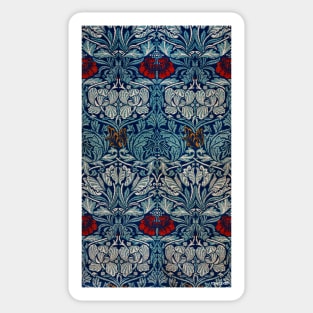 William Morris Tulip and Rose Sticker